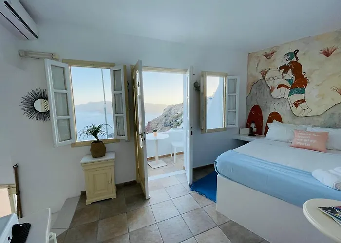 Vila Cave Horizon And Oia